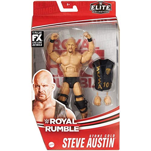 Stone Cold Steve Austin Royal Rumble Elite Series Action-Wrestling-Figur von Wrestling