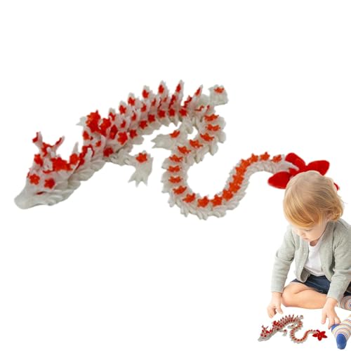 Articulated Dragon Toy, Glowing In The Dark Dragon, Flexible Dragon Sculpture, 3D Printed Dragon Toy, Flexible Joints Dragon, Home Decor Dragon Toy, Articulated Dragon, Dragon Night L Articulated Dragon Toy, Glowing In The Dark Dragon, Flexible Dragon Sculpture, 3D Printed Dragon Toy, Flexible Joints Dragon, Home Decor Dragon Toy, Articulated Dragon, Dragon Night L von Wrohto