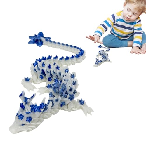 Articulated Dragon Toy, Glowing In The Dark Dragon, Flexible Dragon Sculpture, 3D Printed Dragon Toy, Flexible Joints Dragon, Home Decor Dragon Toy, Articulated Dragon, Dragon Night L Articulated Dragon Toy, Glowing In The Dark Dragon, Flexible Dragon Sculpture, 3D Printed Dragon Toy, Flexible Joints Dragon, Home Decor Dragon Toy, Articulated Dragon, Dragon Night L von Wrohto