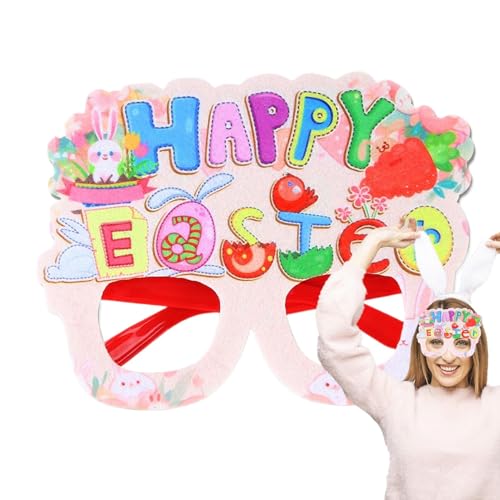 Felt Bunny Glasses Frames, Funny Easter Glasses, Novelty Photography Props, Cute Bunny For Birthdays, Festivals, Fun And Lighthearted Design, 1 Pair, Versatile For All Ages Felt Bunny Glasses Frames, Funny Easter Glasses, Novelty Photography Props, Cute Bunny For Birthdays, Festivals, Fun And Lighthearted Design, 1 Pair, Versatile For All Ages von Wrohto