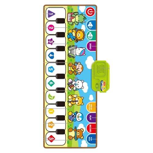 Piano Mat, Floor Musical Mat, Kids Play Carpet, Interactive Instruments Effects, Develops Creativity, Fun for Boys and Girls, Ideal for Kindergarten and Travel, 31.5 x 11.81 inches Piano Mat, Floor Musical Mat, Kids Play Carpet, Interactive Instruments Effects, Develops Creativity, Fun for Boys and Girls, Ideal for Kindergarten and Travel, 31.5 x 11.81 inches von Wrohto