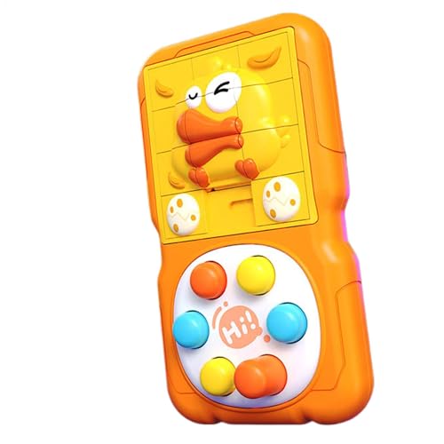 Quick Push Game, Handheld Press Game Machine, Fun Cartoon Fast Push Game for Kids Ages 3-12, Interactive Toy that Exercises Reaction Ability and Improves Concentration, Perfect for Travel and Home Pla Quick Push Game, Handheld Press Game Machine, Fun Cartoon Fast Push Game for Kids Ages 3-12, Interactive Toy that Exercises Reaction Ability and Improves Concentration, Perfect for Travel and Home Pla von Wrohto
