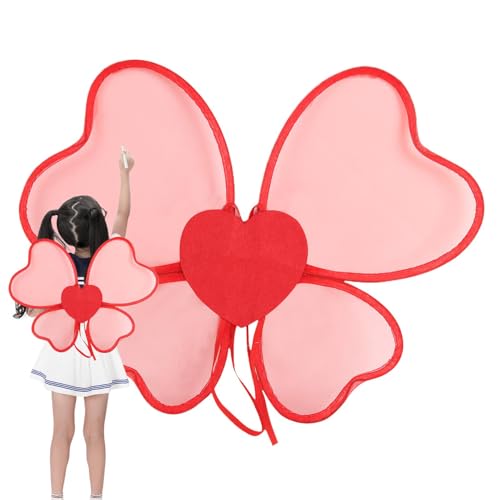 Wrohto Butterfly Wings for Girls, Role Play Costume Supplies Little Girls, Cute Kid Valentine's Day Love, Perfect Toddler & Child Dress-Up, Fun Playtime and Special Occasions Wrohto Butterfly Wings for Girls, Role Play Costume Supplies Little Girls, Cute Kid Valentine's Day Love, Perfect Toddler & Child Dress-Up, Fun Playtime and Special Occasions von Wrohto