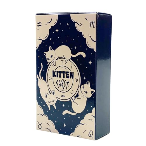 Kitten-Tarot-Deck, Kitten-Kartenspiel, Kitten-Brettspiel, Oracle-Kartendeck Kitten, Kitten-Wahrsagekarten, Kitten-Wahrsagerei-Deck, Kitten-Orakel-Kartenspiel, Kitten-Tischspielkarten Kitten-Tarot-Deck, Kitten-Kartenspiel, Kitten-Brettspiel, Oracle-Kartendeck Kitten, Kitten-Wahrsagekarten, Kitten-Wahrsagerei-Deck, Kitten-Orakel-Kartenspiel, Kitten-Tischspielkarten von Wrohto