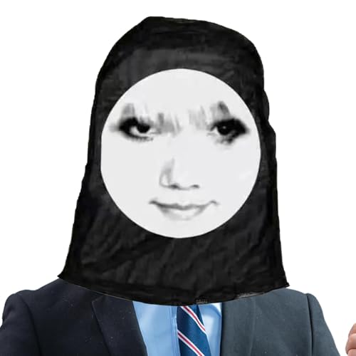 Wrohto Lustige Gesichtsbedeckung für Erwachsene | Lustige Parodie Abstrakte Popkultur Gesichtsbedeckung - Mode Kopfbedeckung für Bühnenauftritt, Cosplay, Halloween, Maskerade Wrohto Lustige Gesichtsbedeckung für Erwachsene | Lustige Parodie Abstrakte Popkultur Gesichtsbedeckung - Mode Kopfbedeckung für Bühnenauftritt, Cosplay, Halloween, Maskerade von Wrohto