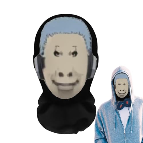 Wrohto Lustige Kopfbedeckung, Gesichtsbedeckung, Kopfbedeckung, Cosplay, Promi-Abdeckung, lustig Wrohto Lustige Kopfbedeckung, Gesichtsbedeckung, Kopfbedeckung, Cosplay, Promi-Abdeckung, lustig von Wrohto