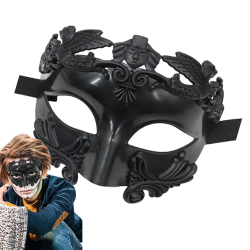Wrohto - Maskerade-Gesichtsbedeckung, antiker römischer Stil, griechischer Stil, ägyptische Maskerade, Karnevals-Rollenspiel, Halloween-Gesichtsbedeckung, römischer Stil, griechische Maskerade Wrohto - Maskerade-Gesichtsbedeckung, antiker römischer Stil, griechischer Stil, ägyptische Maskerade, Karnevals-Rollenspiel, Halloween-Gesichtsbedeckung, römischer Stil, griechische Maskerade von Wrohto