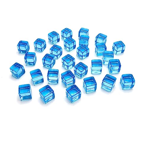Wsdsgz 200pcs/set Six Sided Acryl Dices Square Corner Blankes Dices Clear Board Game Gravur Farbenfrohe Dices Bildungsspielzeug von Wsdsgz