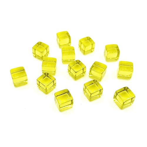 Wsdsgz 200pcs/set Six Sided Acryl Dices Square Corner Blankes Dices Clear Board Game Gravur Farbenfrohe Dices Bildungsspielzeug von Wsdsgz