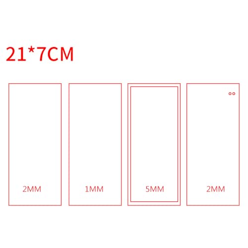 Wsdsgz Multiple Form Acryl Platten Ticket Wurzelform Acryl Perfable Leere Platte Wsdsgz Multiple Form Acryl Platten Ticket Wurzelform Acryl Perfable Leere Platte von Wsdsgz