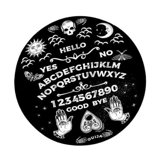Wsdsgz Wechselkenntnis Matte Schädel Sonnenmond Astrologie Pendel Chart Mat Ausbalancieren Meditationen Dekoration Tarots Pad von Wsdsgz