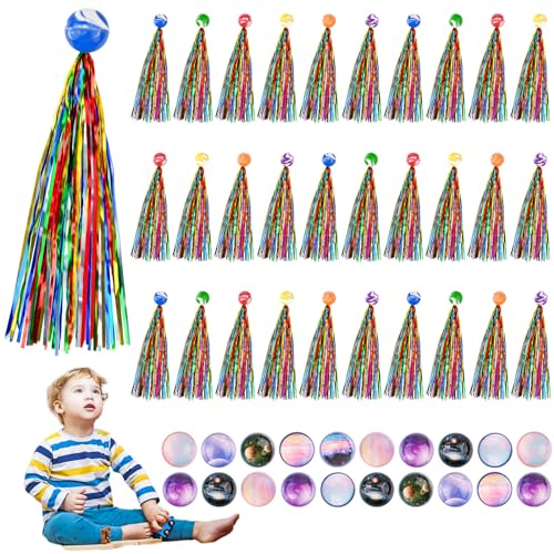 WuGU Hüpfbälle für Kinder, Gummiball Spielzeug, 30 Stück Flummi mit Farbige Bänder+20 Stück Planeten Flummis, Springball Flummies für Mitgebsel Kindergeburtstag/Party/Mitbringsel Gastgeschenke WuGU Hüpfbälle für Kinder, Gummiball Spielzeug, 30 Stück Flummi mit Farbige Bänder+20 Stück Planeten Flummis, Springball Flummies für Mitgebsel Kindergeburtstag/Party/Mitbringsel Gastgeschenke von WuGU