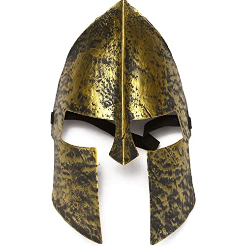 Wudaizhi Antike Sparta -maske Kunststoff Mittelalterlicher Viking Römischer Helm Gesichtsmaske Rittermaske Für Cosplay Carnival Requisics Accessoires von Wudaizhi