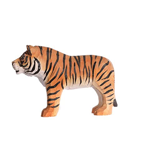 Wudimals - 40458 - Wildtiere, Tiger, Holz, handgeschnitzt, handbemalt, 11cm x 7,3cm Wudimals - 40458 - Wildtiere, Tiger, Holz, handgeschnitzt, handbemalt, 11cm x 7,3cm von Wudimals
