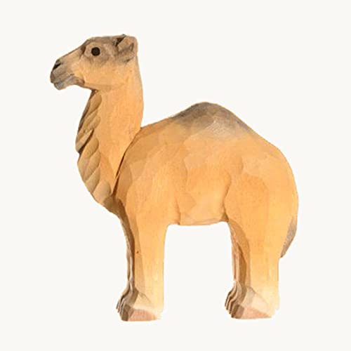 Wudimals - 40473 - Dromedar, Holz, handgeschnitzt, handbemalt, 9cm x 8cm Wudimals - 40473 - Dromedar, Holz, handgeschnitzt, handbemalt, 9cm x 8cm von Wudimals