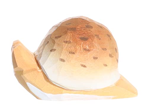 Wudimals - 40715 - Wildtiere, Schnecke, Holz, handgeschnitzt, handbemalt, 4,4cm x 2,6cm Wudimals - 40715 - Wildtiere, Schnecke, Holz, handgeschnitzt, handbemalt, 4,4cm x 2,6cm von Wudimals