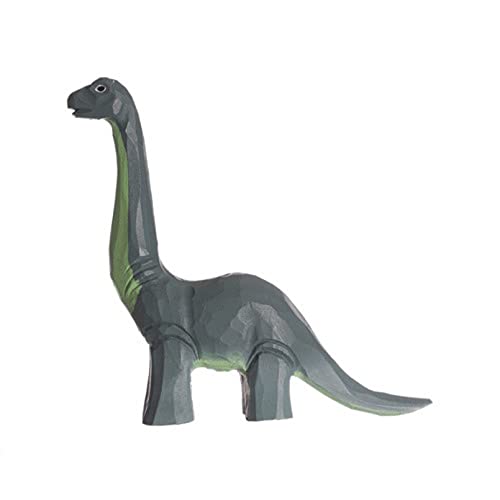 Wudimals - 40900 - Dinosaurier, Diplodocus, Holz, handgeschnitzt, handbemalt, 14,5cm x 13,6cm Wudimals - 40900 - Dinosaurier, Diplodocus, Holz, handgeschnitzt, handbemalt, 14,5cm x 13,6cm von Wudimals