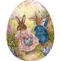 Ei-Puzzle Frohe Ostern - 60 Teile von Wunderhaus Verlag GmbH