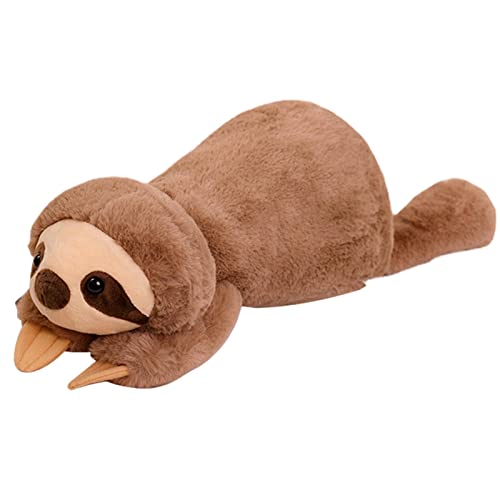 Wushuang Weighted Plush Animal Sloth Kuscheltier Faultier Tiere Spielzeug Süßer Plüsch Anxiety Plushies Toy Doll Pillow For Fans Collectible Kids Surpris von Wushuang