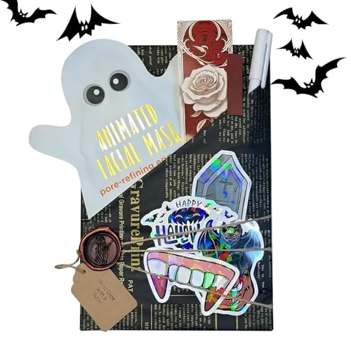 Halloween Witch Blind Date with A Book, Halloween Decorated Blind Date Book Box, Gruselige Ghost Bat Leseliebhaber Lieferungen Halloween Witch Blind Date with A Book, Halloween Decorated Blind Date Book Box, Gruselige Ghost Bat Leseliebhaber Lieferungen von Wusideday