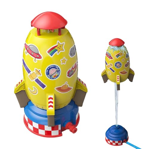 Waters Rocket Sprinkler, Raketenkinder Im Freien Wassersprinkler, Outdoor Wasserspielzeug Sprinkler, Spritzspaßspielzeug Raketensprinkler Für Wasser Spielen, Wasser Druckregelung Flughöhe Waters Rocket Sprinkler, Raketenkinder Im Freien Wassersprinkler, Outdoor Wasserspielzeug Sprinkler, Spritzspaßspielzeug Raketensprinkler Für Wasser Spielen, Wasser Druckregelung Flughöhe von Wusideday