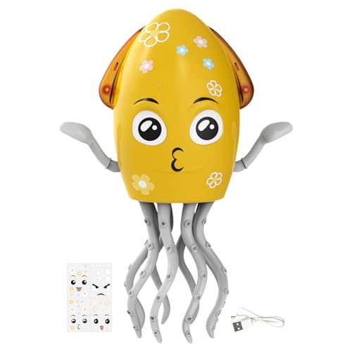 Wusideday Tintenfisch Spielzeug,Tanzender Musikroboter - Interaktive Lernaktivitäten mit Licht und Musik für Kinder zu Hause, Partys, Geburtstage, Vorschule und Schule zur sensorischen Entwicklung Wusideday Tintenfisch Spielzeug,Tanzender Musikroboter - Interaktive Lernaktivitäten mit Licht und Musik für Kinder zu Hause, Partys, Geburtstage, Vorschule und Schule zur sensorischen Entwicklung von Wusideday