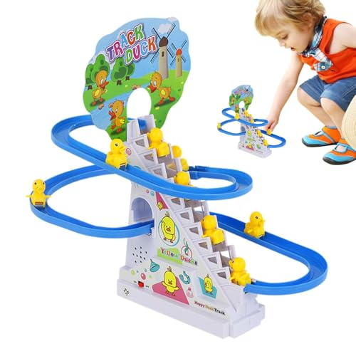Wusideday Treppensteigen Spielzeug, Elektrische Di-no Slide Track Mit Licht Und Musik, Kinder Dinosaur Climbing Roller Coaster Toy, Elektrische Dinosaurier Track Set Wusideday Treppensteigen Spielzeug, Elektrische Di-no Slide Track Mit Licht Und Musik, Kinder Dinosaur Climbing Roller Coaster Toy, Elektrische Dinosaurier Track Set von Wusideday