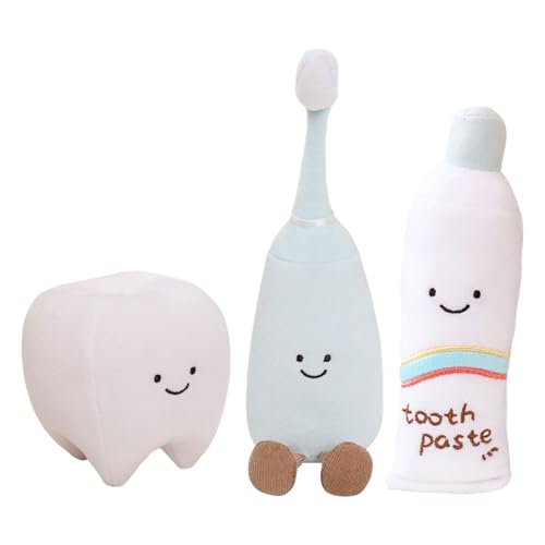 Wusideday Zähne Plüschtiere Für Kinder, Nettes Zahnpreibstoff Plüschspielzeug, Weiche Niedliche zahnfees Puppe, Ermutigen Kinder Ihre Zähne Zu Putzen, Weiche Niedliche Kuscheltier Für Baby Jugend Wusideday Zähne Plüschtiere Für Kinder, Nettes Zahnpreibstoff Plüschspielzeug, Weiche Niedliche zahnfees Puppe, Ermutigen Kinder Ihre Zähne Zu Putzen, Weiche Niedliche Kuscheltier Für Baby Jugend von Wusideday