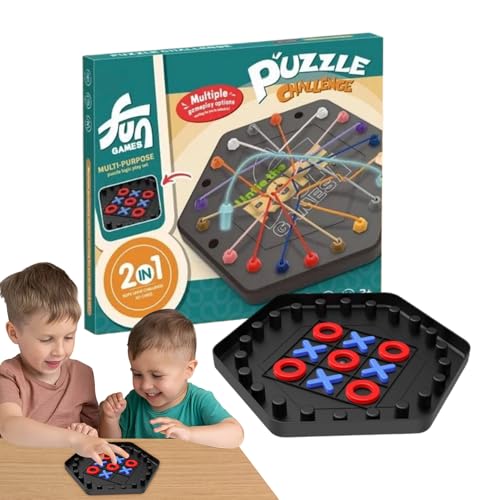 Wuyooprt Brainy Knots Knobelspiel - Knobelspaß Gehirnknoten Reise Und Gesellschaftsspiel Strategiespiel - Pädagogisch Wertvolles Lernspielzeug Für Familie Erwachsene Jugendliche Kinder von Wuyooprt
