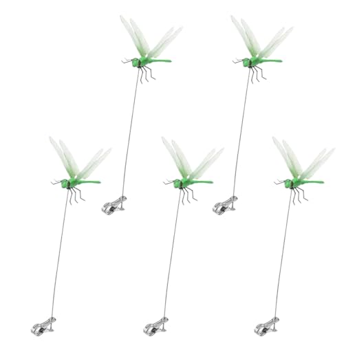Wuyooprt Gefälschte Libelle – Einsatz Hofdekor – wasserdichte 3D-Fliegenabwehr-Hut-Clip für Cosplay, Outdoor, , Garten, Hof, Haardekoration Wuyooprt Gefälschte Libelle – Einsatz Hofdekor – wasserdichte 3D-Fliegenabwehr-Hut-Clip für Cosplay, Outdoor, , Garten, Hof, Haardekoration von Wuyooprt