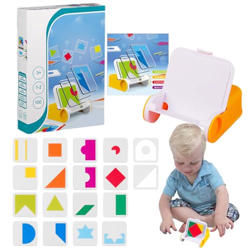 Wuyooprt Geometrische Puzzlespiele - Geometrisches Brettspiel Mit Formenblöcken - Lernspielzeug Puzzle Für Kindergarten Schule Zuhause Unterwegs Wuyooprt Geometrische Puzzlespiele - Geometrisches Brettspiel Mit Formenblöcken - Lernspielzeug Puzzle Für Kindergarten Schule Zuhause Unterwegs von Wuyooprt