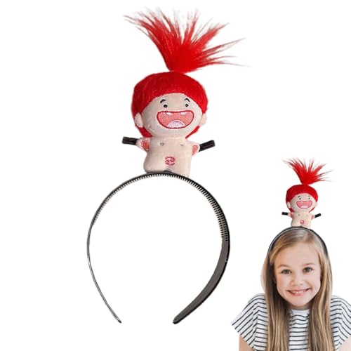 Wuyooprt Kopfband-Clip greift Haare – Plüsch-Stirnband-Clip – Frauen Gesicht waschen Stirnband greift Haare Frauen niedlich lustig Haarband greift Haar Kostüm Kopfbedeckung Stirnband für Mädchen von Wuyooprt