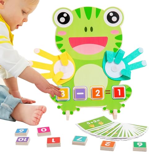 Wuyooprt Mathe Lernspiele Für Die Erste Klasse | Holz Förderspielzeug,Farbenlernspiel Für Vorschule Homeschool Reise Geburtstag Weihnachten Geschenkfüller von Wuyooprt