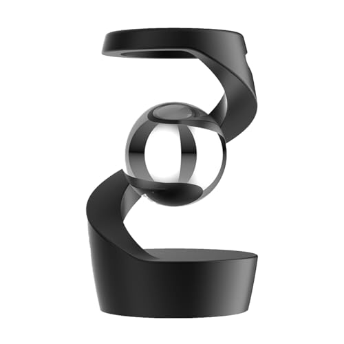 Wuyooprt Schwebendes Schreibtischspielzeug, rotierendes Schreibtischspielzeug | Aufgehängtes Desktop-Gyroskop,Lustige kinetische Skulptur zum Stressabbau, Schreibtischspielzeug mit optischer Wuyooprt Schwebendes Schreibtischspielzeug, rotierendes Schreibtischspielzeug | Aufgehängtes Desktop-Gyroskop,Lustige kinetische Skulptur zum Stressabbau, Schreibtischspielzeug mit optischer von Wuyooprt