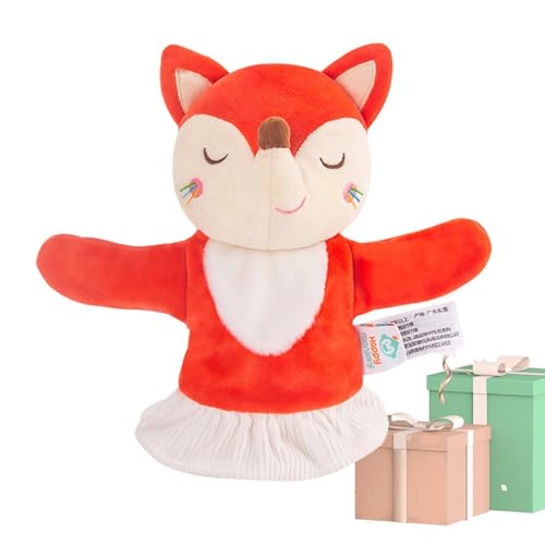 Wuyooprt Tierfingerpuppe, Tierhandspielzeug - Theaterstätten Puppen - Realistisches Puppenspiel für Mädchen, niedliche Plüschfiguren, Theaterrequisiten, helle Farbe, Waschbar für Stuhl, Sofa, Auto, Wuyooprt Tierfingerpuppe, Tierhandspielzeug - Theaterstätten Puppen - Realistisches Puppenspiel für Mädchen, niedliche Plüschfiguren, Theaterrequisiten, helle Farbe, Waschbar für Stuhl, Sofa, Auto, von Wuyooprt