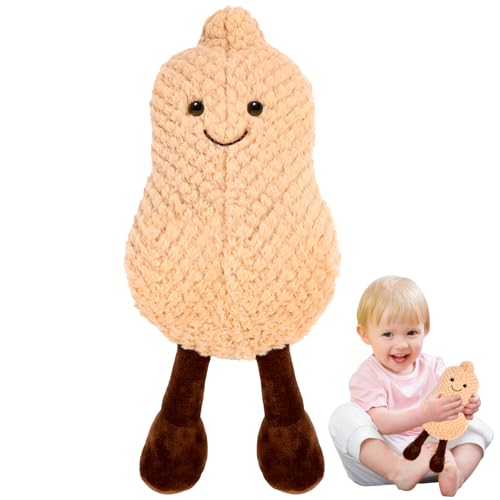 35cm Erdnuss Plüschpuppe, Lächelnde Erdnuss Plüschtier, Weiche Plüschpuppe Lächelndes Gesicht Erdnuss Plüschies, Amuseable Erdnuss Lustiges kreatives Geschenk für Kinder 35cm Erdnuss Plüschpuppe, Lächelnde Erdnuss Plüschtier, Weiche Plüschpuppe Lächelndes Gesicht Erdnuss Plüschies, Amuseable Erdnuss Lustiges kreatives Geschenk für Kinder von Wvu & Wvo