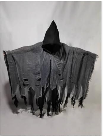 Halloween Umhang Schwarz Vampir Kostüm Mittelalter Umhang mit Kapuze Lange Cape Mantel Halloween Kostüm Damen Gruselig Geist Cape Outfit Herren Karneval Halloween Weihnachten Kostüme (red) von Wvu & Wvo