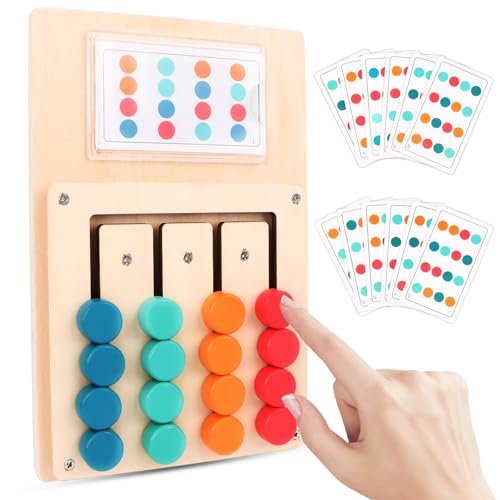 Wvu & Wvo Montessori Activity Board Holzspielzeug Magnetspiel Farben Lernen für Jungen Mädchen - Kinder Lustige Geschenke Wvu & Wvo Montessori Activity Board Holzspielzeug Magnetspiel Farben Lernen für Jungen Mädchen - Kinder Lustige Geschenke von Wvu & Wvo