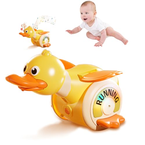 WwuHua Krabbel Musikalische Spielzeuge, 3-12 Monate Enten Baby Spielzeug,Mit Licht & Musikalische Lernspielzeug Spielzeug, Tanzende Singender Kinderspielzeug Geschenk für Neugeborenes Junge Mädchen WwuHua Krabbel Musikalische Spielzeuge, 3-12 Monate Enten Baby Spielzeug,Mit Licht & Musikalische Lernspielzeug Spielzeug, Tanzende Singender Kinderspielzeug Geschenk für Neugeborenes Junge Mädchen von WwuHua