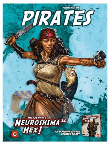Wydawnictwo Portal Neuroshima Hex: Pirates 3.0, Blau, Weiß und Schwarz von Portal Games