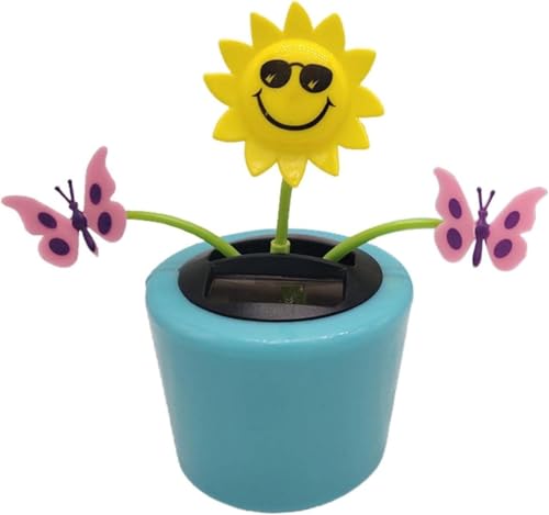 Niedliche solarbetriebene tanzende Blumen, schwingende Sonnenblumen, Insekten, Flip-Klappe, Blumen, umweltfreundlich, solarbetrieben, Wackelkopf, tanzende Blumen für Solarenergie-Kits Niedliche solarbetriebene tanzende Blumen, schwingende Sonnenblumen, Insekten, Flip-Klappe, Blumen, umweltfreundlich, solarbetrieben, Wackelkopf, tanzende Blumen für Solarenergie-Kits von Wyjuan