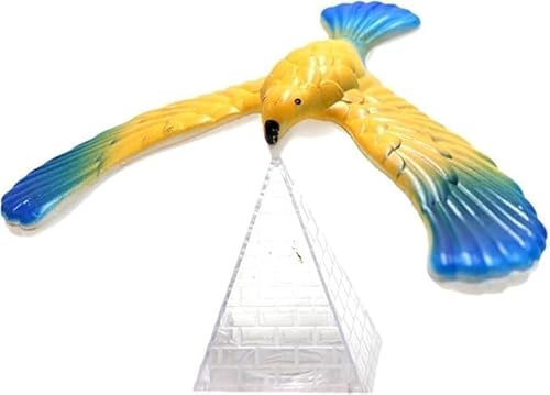 Wyjuan 1 Set Balancing Adler Spielzeug, Adler Spielzeug mit Pyramide, Balance-Vogelspielzeug, Vogel Balancefinger, der am Finger sein kann, Spaß für Giveaways, Retro-Magisches Geschenk Wyjuan 1 Set Balancing Adler Spielzeug, Adler Spielzeug mit Pyramide, Balance-Vogelspielzeug, Vogel Balancefinger, der am Finger sein kann, Spaß für Giveaways, Retro-Magisches Geschenk von Wyjuan