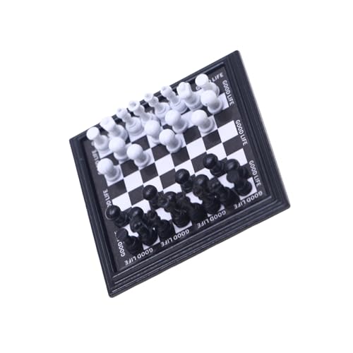 1/12 Maßstab Metal Schachspiel Für Miniatursammlungen Und Displays Für Haus Oder Bürodisplay 1/12 Maßstab Metal Schachspiel Für Miniatursammlungen Und Displays Für Haus Oder Bürodisplay von Wynrzyj