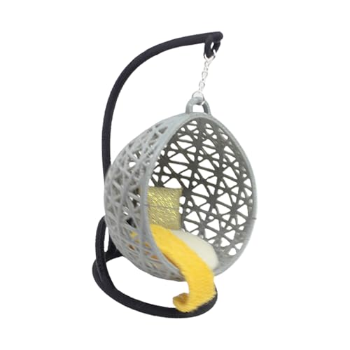 Dolls House Hanging Chair Model Möbelmodell Zubehör Teenager Mädchen Für Korb Dollhouses Wohnzimmer Dekorationen von Wynrzyj