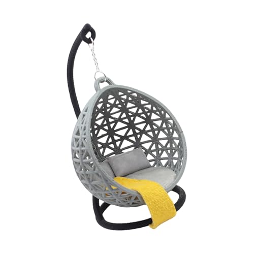 Dolls House Hanging Chair Model Möbelmodell Zubehör Teenager Mädchen Für Korb Dollhouses Wohnzimmer Dekorationen von Wynrzyj