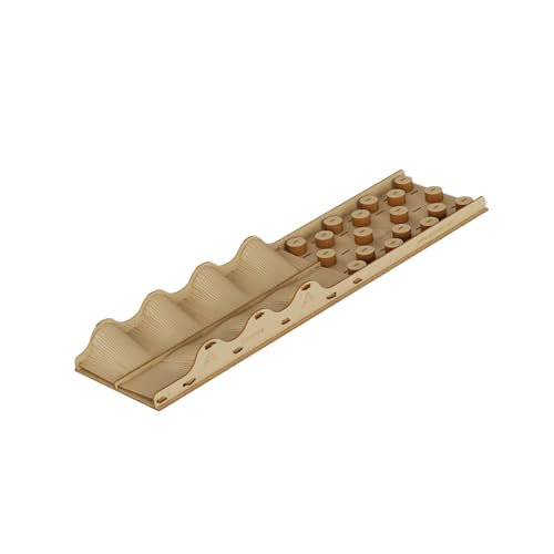 Realistische Gelände Herausforderung Rampen Für Fernbedienungsautoklettern Puzzle Miniatur Holzbrücke Wippe Rampen Set Set Set von Wynrzyj