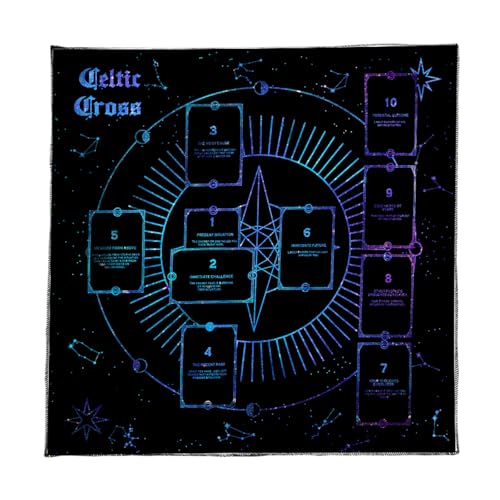 Stoffkartentisch Karten Tuch Wandtee Leseberichtung Tarotkarte Tischdecke Altäre Stoff Einfach Zu Bedienen Stoffkartentisch Karten Tuch Wandtee Leseberichtung Tarotkarte Tischdecke Altäre Stoff Einfach Zu Bedienen von Wynrzyj