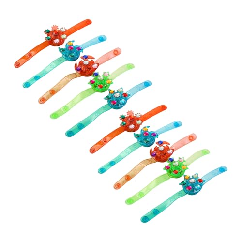 Wynrzyj 10pcs Leuchten Armbänder Mit Blinkenden Effekten Für Nachtveranstaltungen Und Kreativen Spine Tops In Verschiedenen Designs Mit von Wynrzyj