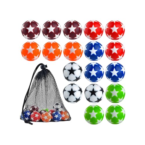 Wynrzyj 18pcs 32mm Tisch Fußball Fußball Ersatzbälle Offizielle Tabletop Game Bälle Offizielle Kleine Tischbälle Bälle Wynrzyj 18pcs 32mm Tisch Fußball Fußball Ersatzbälle Offizielle Tabletop Game Bälle Offizielle Kleine Tischbälle Bälle von Wynrzyj
