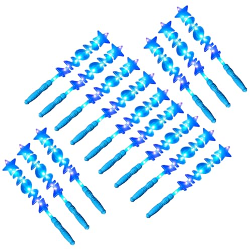 Wynrzyj 2025 Neujahrs LED Zauberstab Leuchten Stabs Sticks Spielzeugset Von 15 Für Kinder Teenager Und Fans Von Fantasy Abenteuern von Wynrzyj